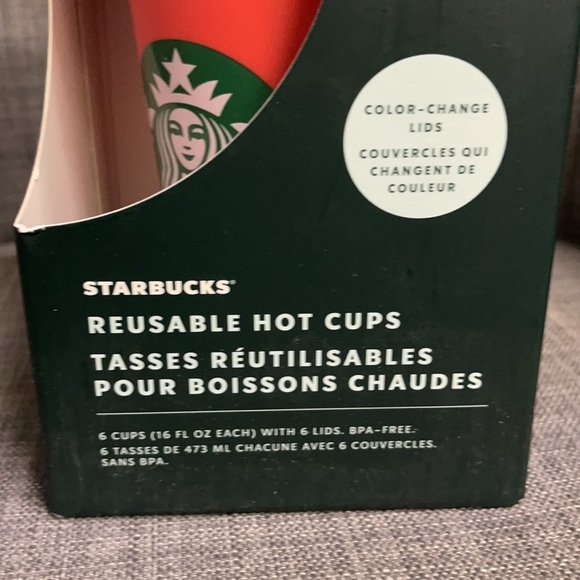 Starbucks Reusable Hot Cups with Color Changing Lid - Picture 3 of 5